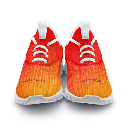 VIPER SHOES STYLE 54TF Abstract Red Storm & Yellow Wind Unisex