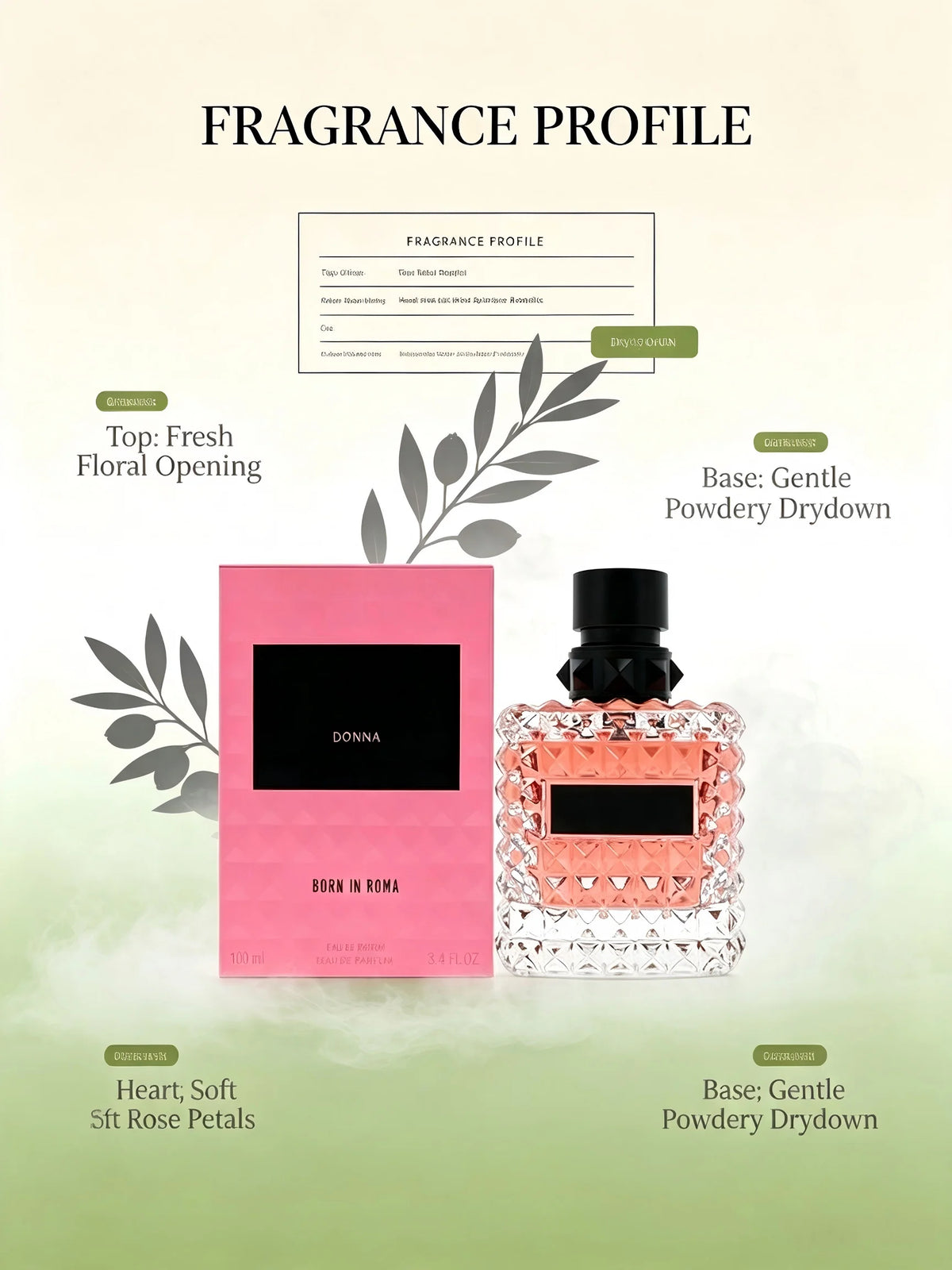Women Eau de Toilette Perfume 100ml 3.4 fl.oz Luxury Floral Fragrance Long Lasting Feminine Signature Perfume Spray Romantic Daily Wear Office Date Night Wedding Party Fall Fashion Christmas Valentine's Day Gift For Her