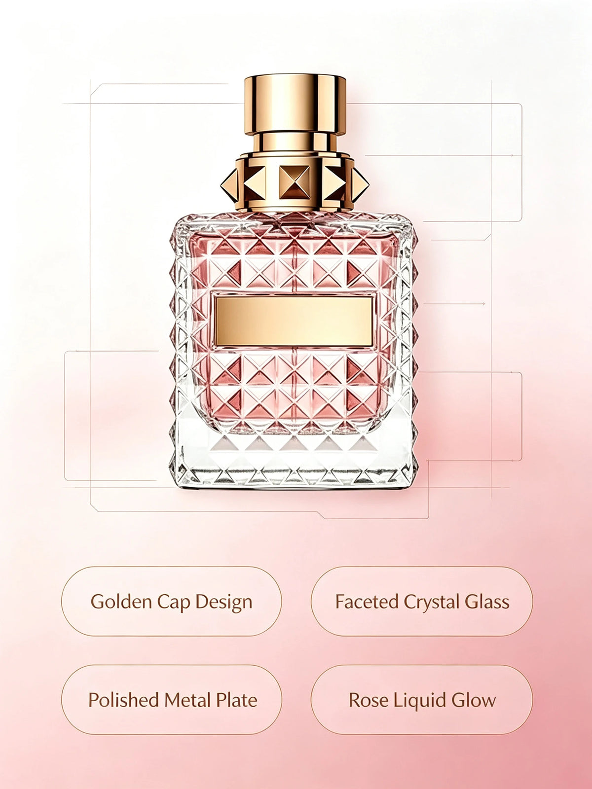 New Arrival Va-entino Donna Eau De Parfum EDP 100ml 3.4oz Bergamot Iris Bulgarian Rose Long Lasting Perfume Spray Women Labor Day Halloween Thanksgiving Black Friday Cyber Monday Christmas Gift Idea Best Seller Fast US