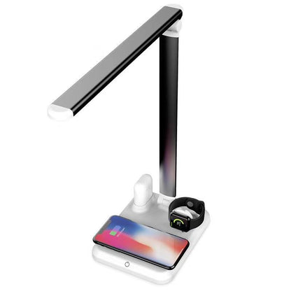 High Quality 4 In 1 LED Desk Lamp Light Qi Wireless Charger