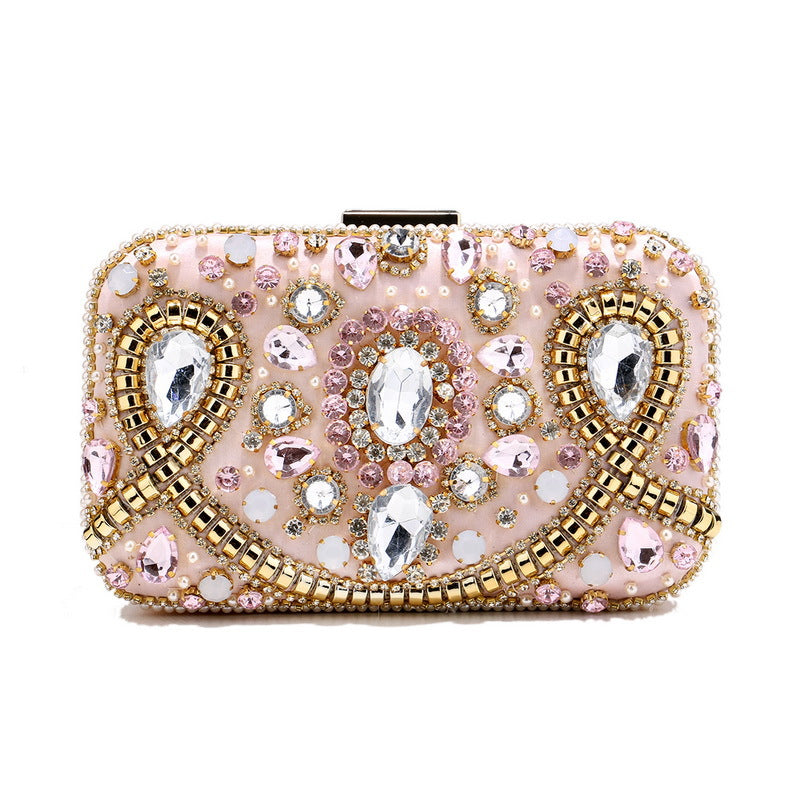 New Style Dinner Bag Ladies Banquet Clutch High End Hand Embroidered Dress Evening Bag