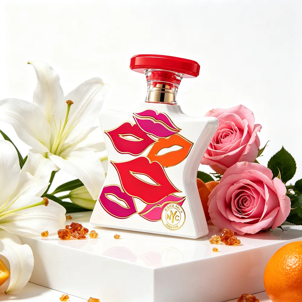 Bond No.9 Nolita Perfume 100ml Women Elegant Floral Scent Tangerine Freesia Top Notes Lily Jasmine Heart Soft Amber Sandalwood Base Long Lasting EDP Luxury NYC Gift Box