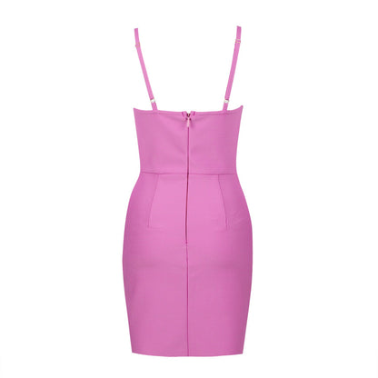 Dress Niche Design Ladies Hollow Waist Slim Sexy Tight Summer Slim Dress For Women