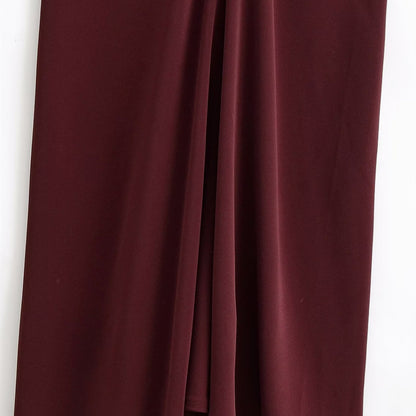 Wrinkled corset dress for women in summer