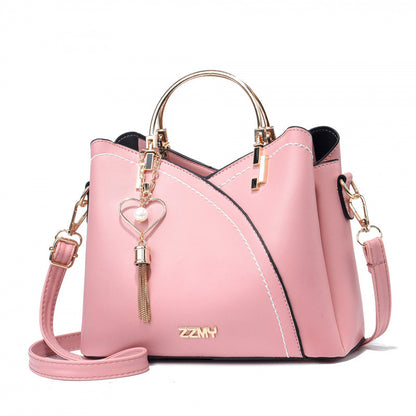 Color-blocked  large-capacity shoulder bag with high-quality crossbody design