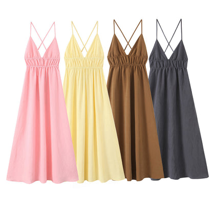 Women's Summer Hanging Flute Dress