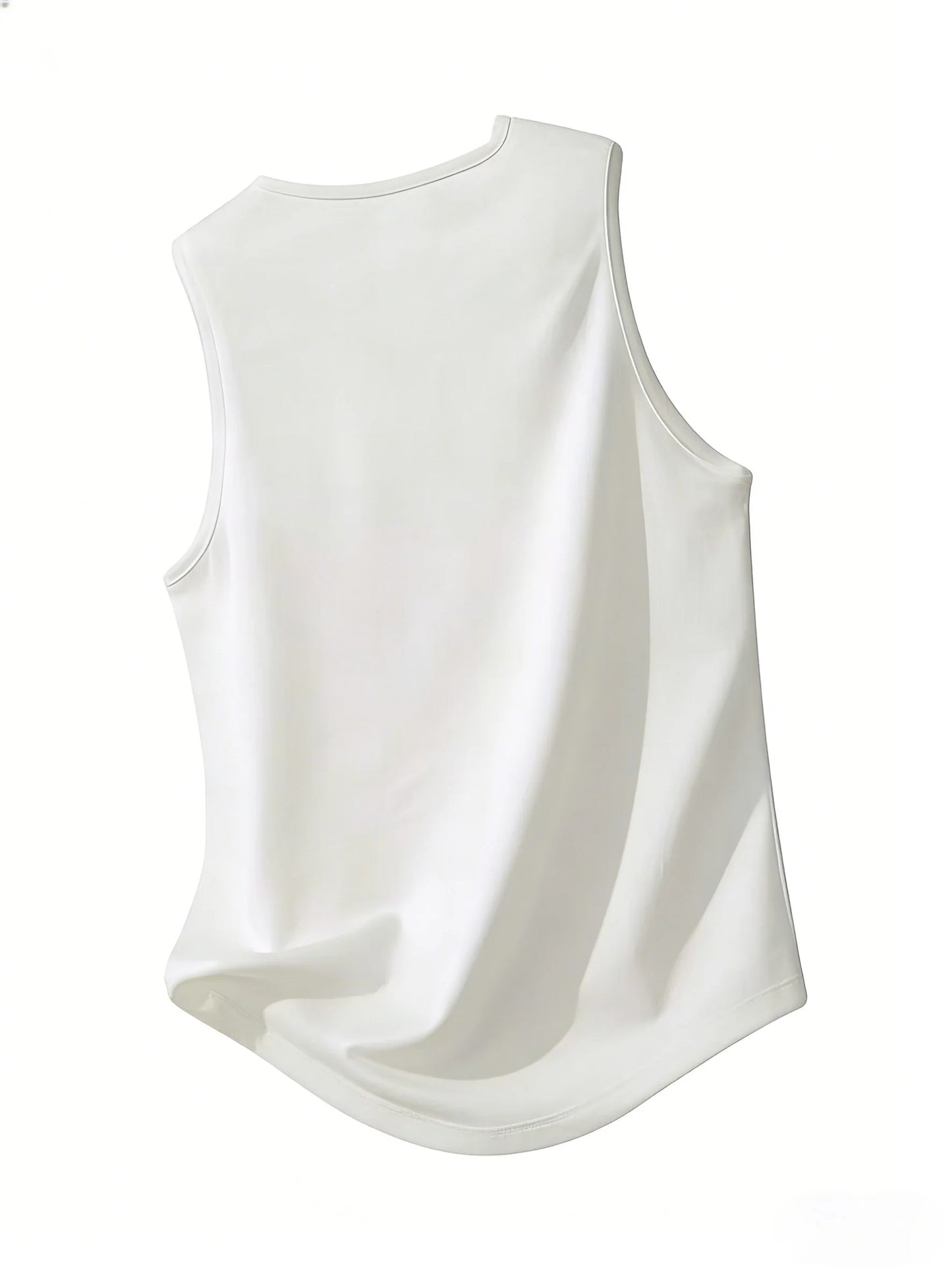 Muscle Lion Barbell Print Men's Sports Tank Top - Summer Sportswear, Round Neck, Machine Washable, Regular Fit