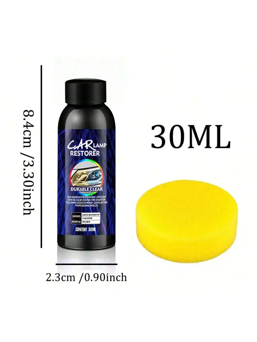 Car Headlight Restoration Polishing Kits Headlamp Repair Kits Car Light Polisher Cleaning Paste Car Paint Care Refurbish Agent