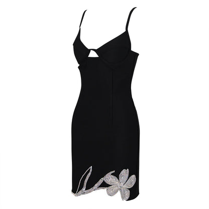 Dress Niche Design Ladies Hollow Waist Slim Sexy Tight Summer Slim Dress For Women