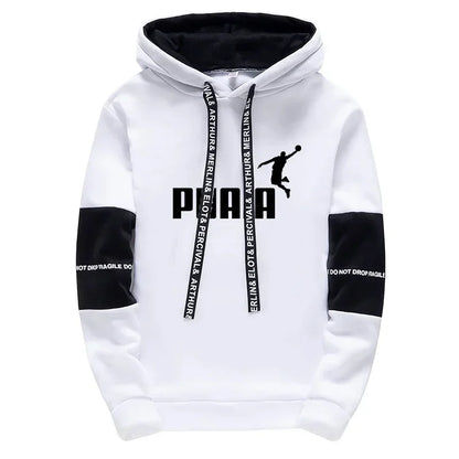 Hot Sales Mens Tracksuit Print Casual Sweatshirts Sportswear Single Piece Hoodie Pants Outdoors Gym Sports Jogging Mens Clothing