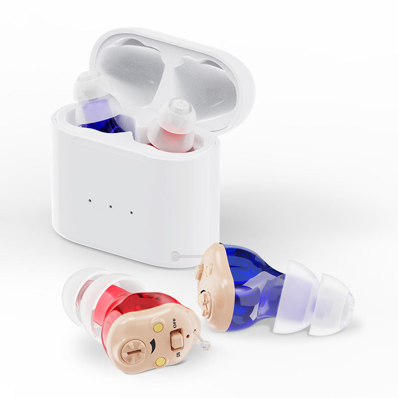 Rechargeable In-Ear Hearing Amplifier