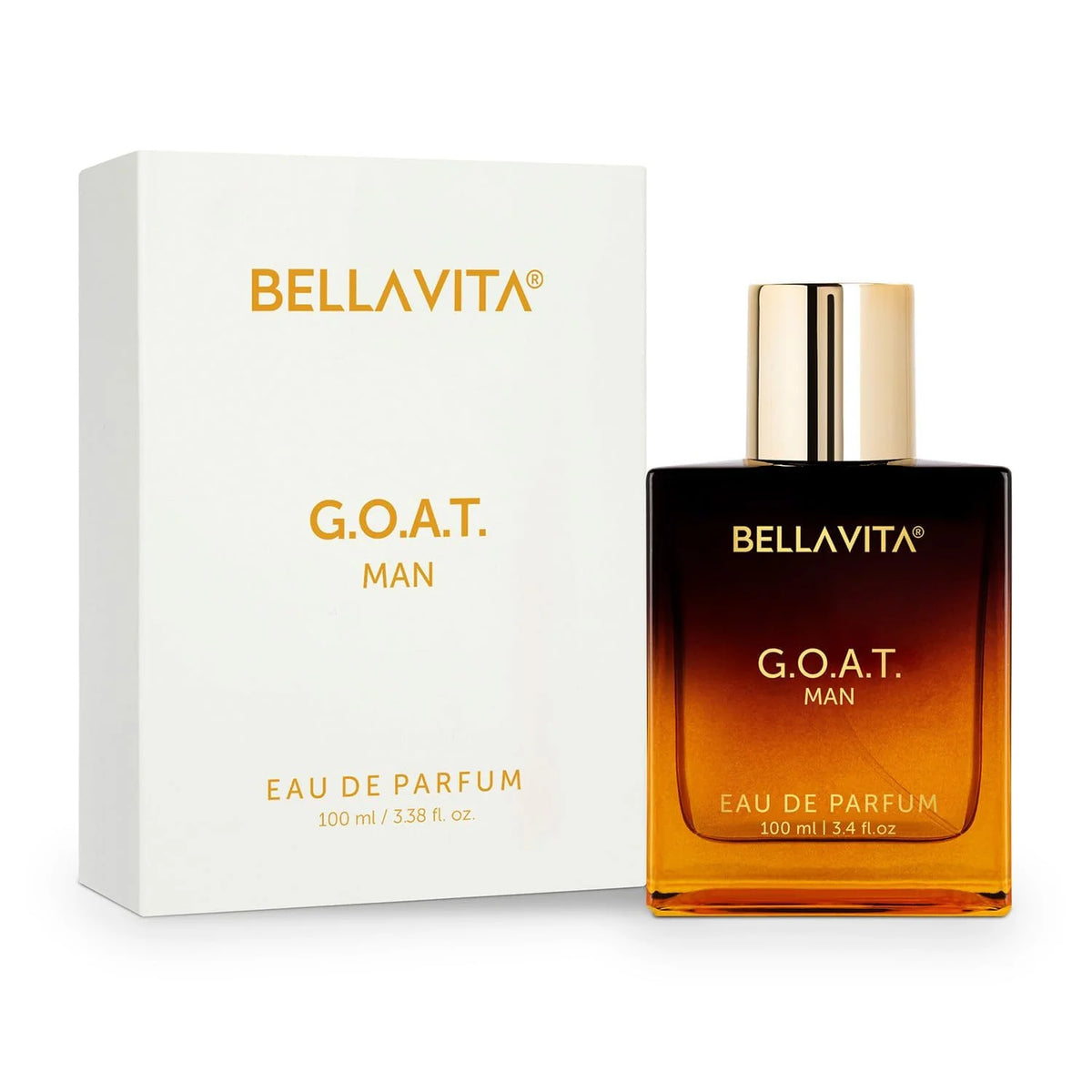 Bellavita Luxury G.O.A.T. and Honey Oud & DATE Woman Eau De Parfum 100 ml, - Honey Perfume for Women & Cologne for Men, Floral Fruity Perfume, Pink Pepper, Red Fruits, Jasmine & Vanilla Notes – Long Lasting Womens Fragrance Long Lasting Arabic Fragrance