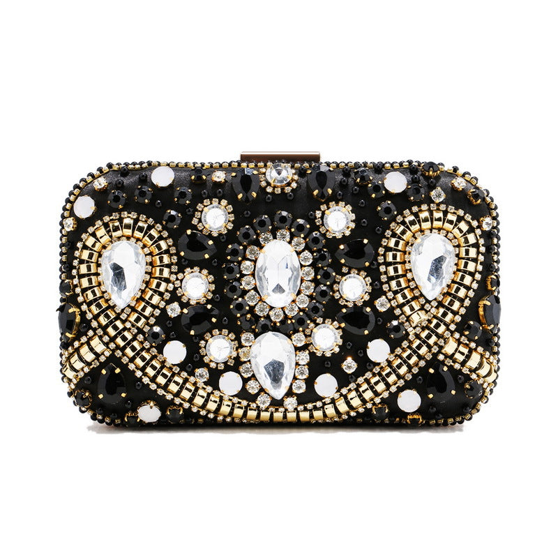 New Style Dinner Bag Ladies Banquet Clutch High End Hand Embroidered Dress Evening Bag