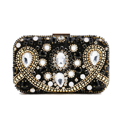 New Style Dinner Bag Ladies Banquet Clutch High End Hand Embroidered Dress Evening Bag