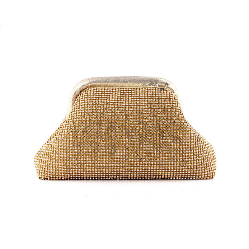 New Diamond Studded Evening Bag European And American Ladies Banquet Bag Dress Hand Evening Bag