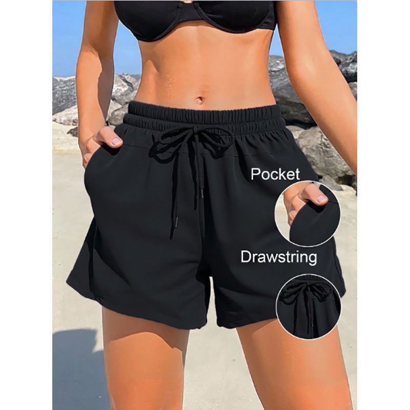Solid Color Bikini Swimwear for Women
