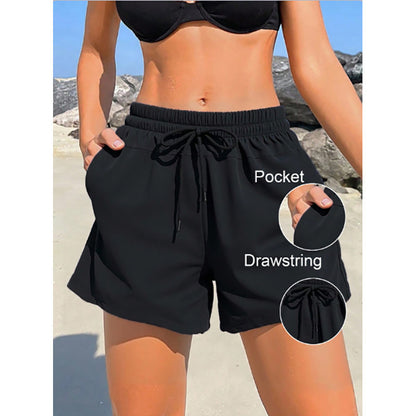 Solid Color Bikini Swimwear for Women