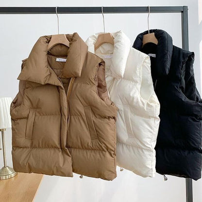 Loose vest, vest-style jacket, outer clothing