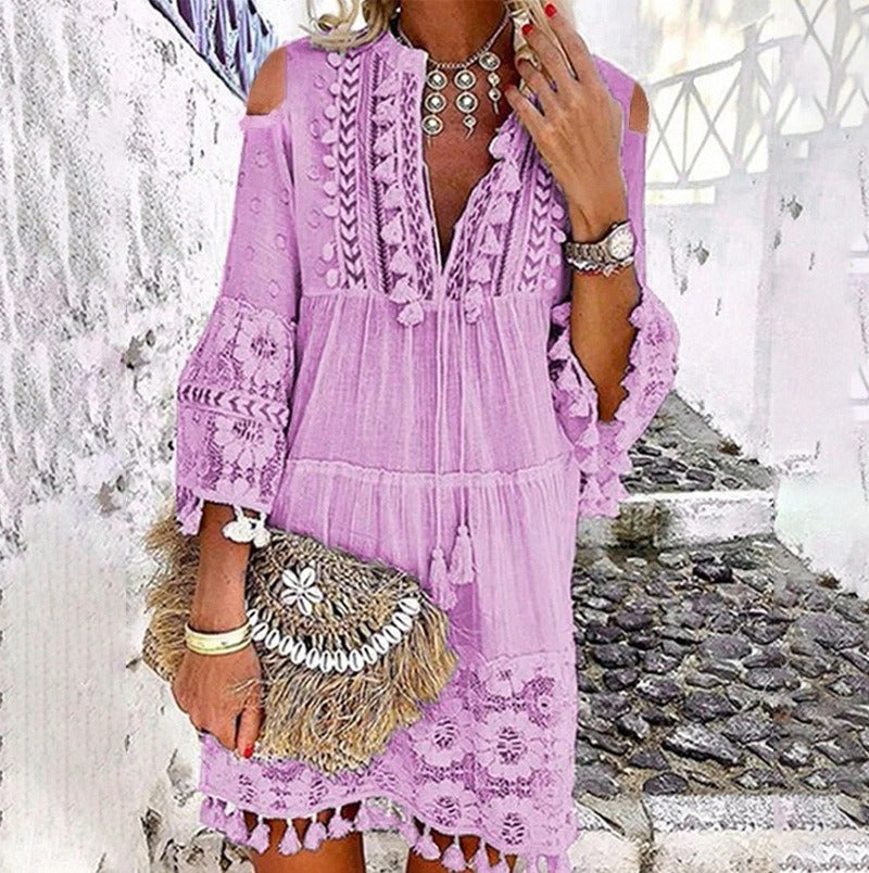 New Women's Fashion Sweet Ladies Dress