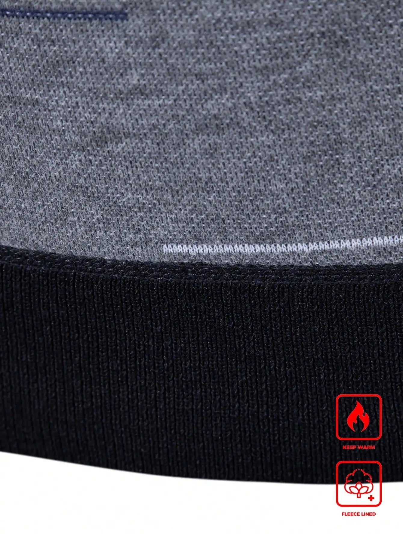 Men's V-Neck Thermal Lined Knit Vest for Business & Leisure, Warm Padded Sweater Vest with Stripe Pattern