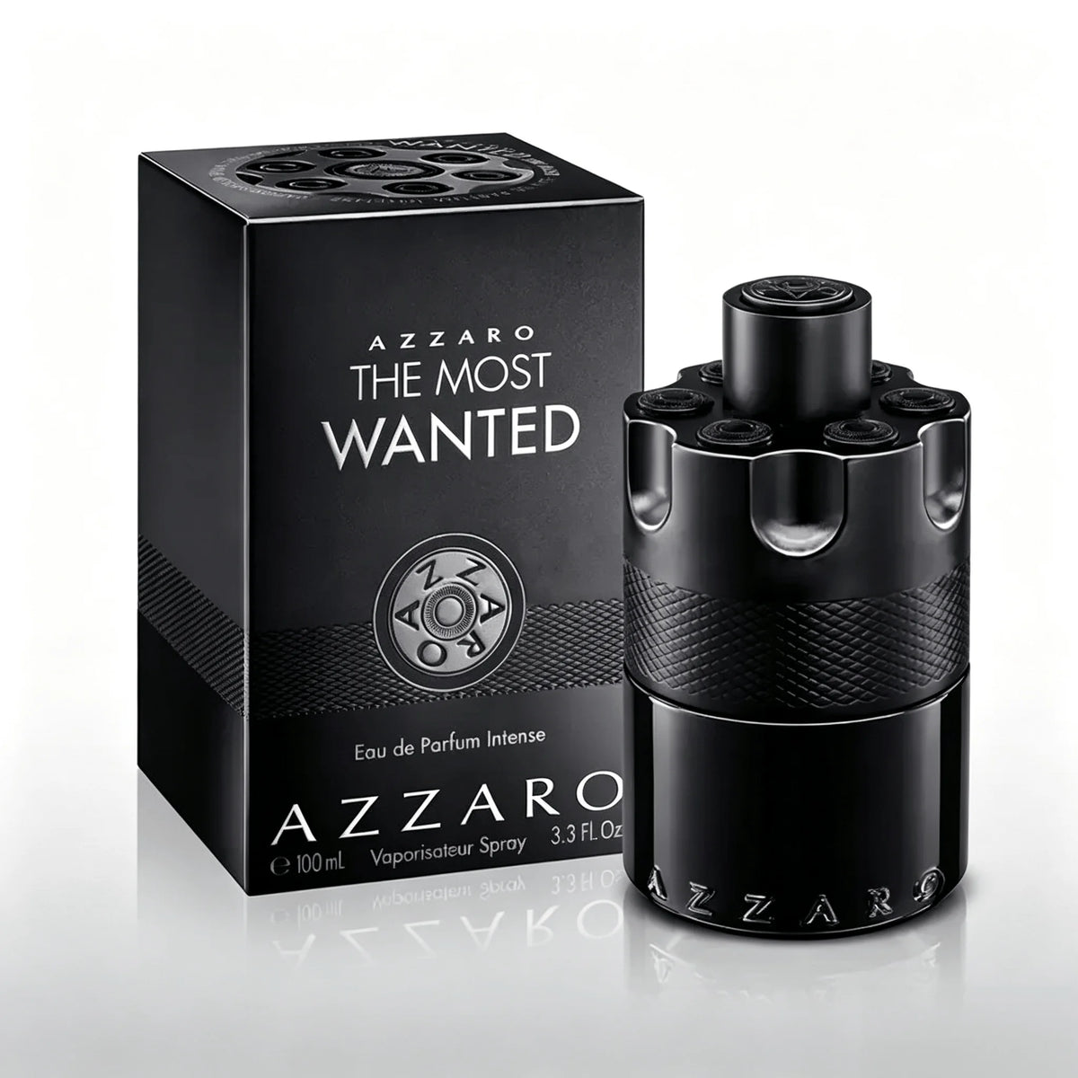 Azzaro The Most Wanted Parfum Unisex Spray 3.3 Fl Oz 100ml Intense Long‑Lasting Woody Fragrance Natural Spray Luxury Perfume Cologne Brand New In Box Premium Fragrance Gift for Men & Women