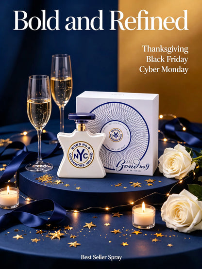 New Arrival Bond No 9 Governors Island EDP 100ml 3.3oz Incense Resin Ambergris Propolis Cedarwood Vetiver Ambroxan Long Lasting Perfumes Sprays Men Women Labor Day Halloween Thanksgiving Black Friday Cyber Monday Christmas Gift Ideas Best Seller Fast US