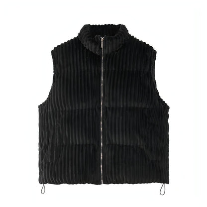 Polar Plush Stand-up Collar Cotton-padded Coat Men's Winter Loose