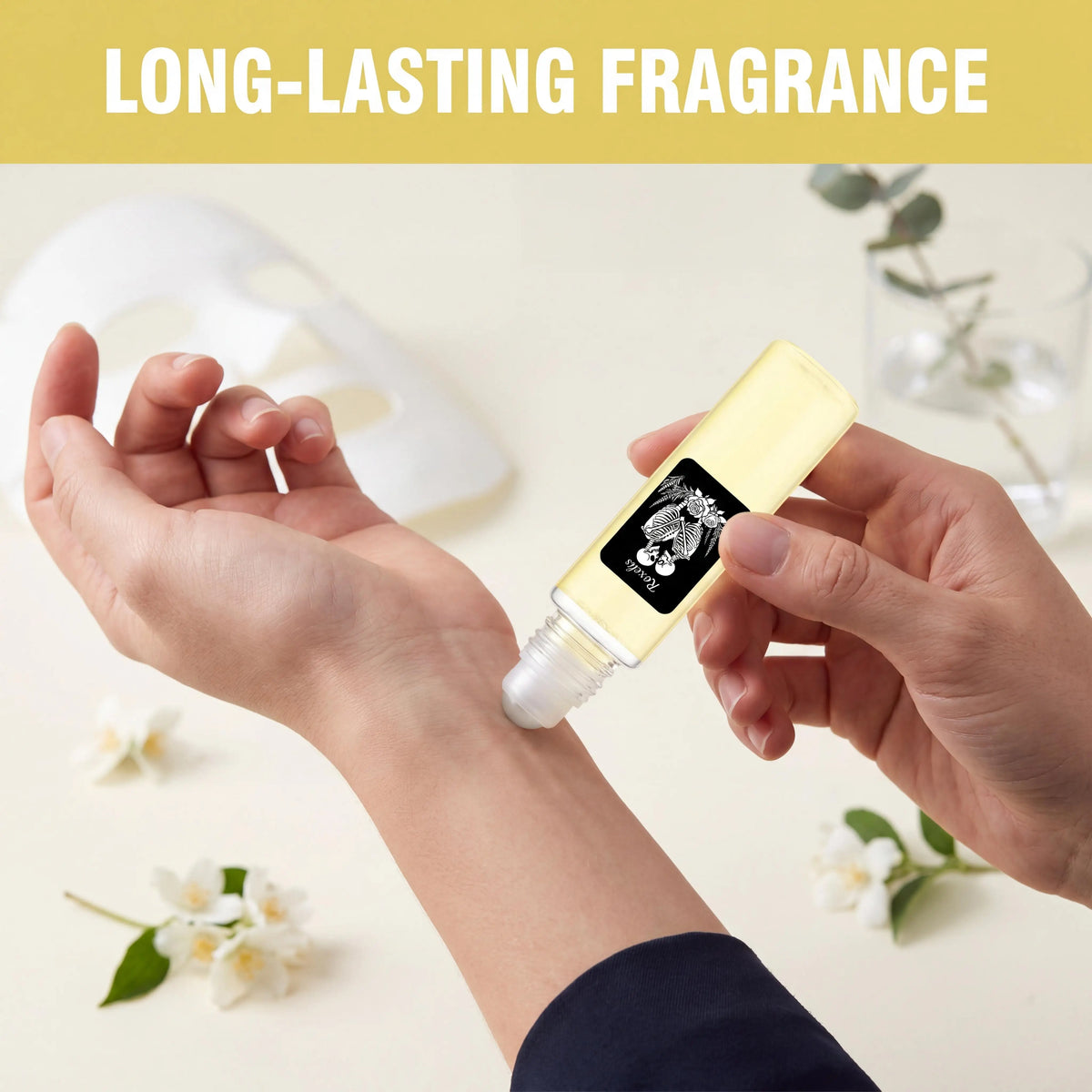 Halloween Perfume Roller Classic Cologne Long-Lasting Floral Musk Fragrance High Quality Scent Midnight Fantasy Gentle Charming Eau De Parfum