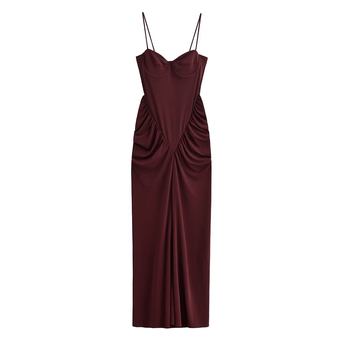Wrinkled corset dress for women in summer