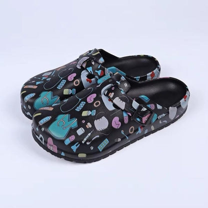 Nurses Shoes Platform EVA Clogs Mules - Comfort Lightweight Girls
