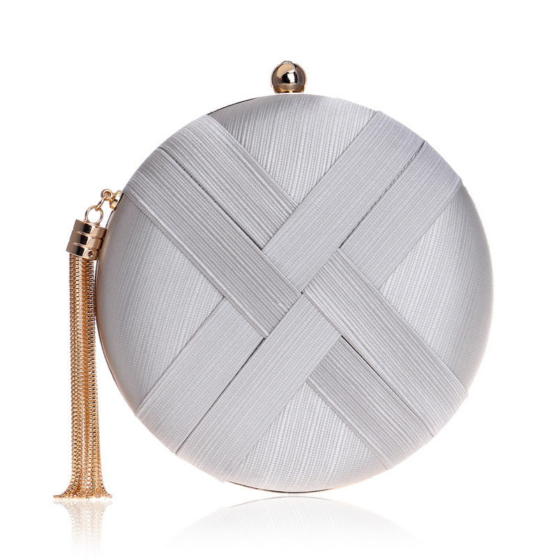 Tassel Dinner Bag European And American Dress Banquet Bag Ladies Evening Bag
