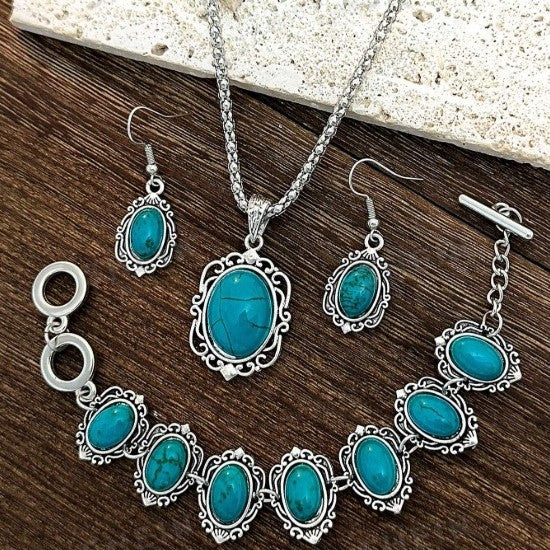 Jewelry with Earrings Necklace Bracelet
