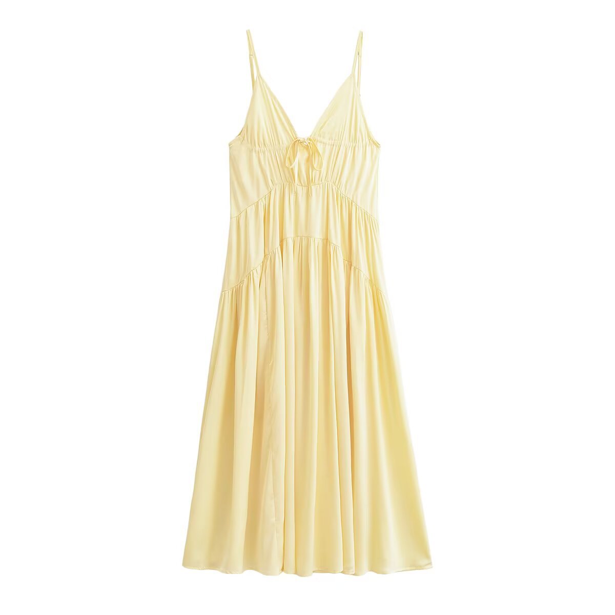Summer hot girl pleated dress