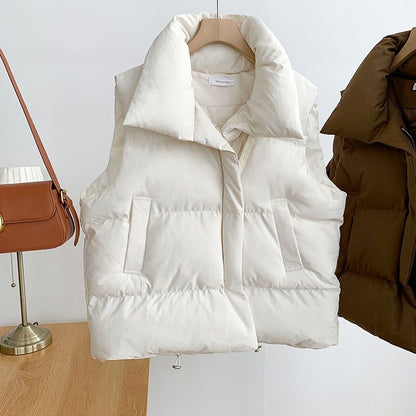 Loose vest, vest-style jacket, outer clothing