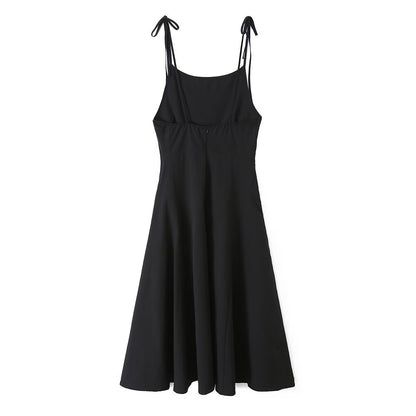 French bow flute dress for summer