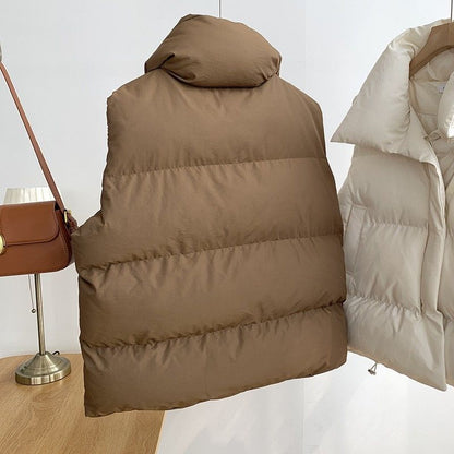 Loose vest, vest-style jacket, outer clothing