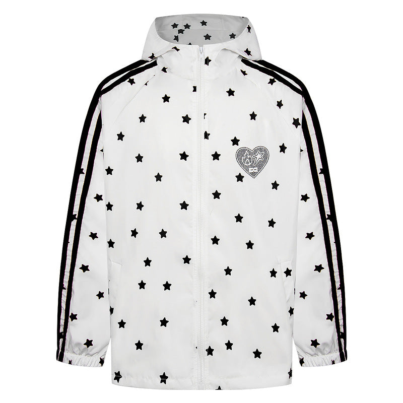 Hooded Jacket for Men and Women Summer Outdoor Sunscreen