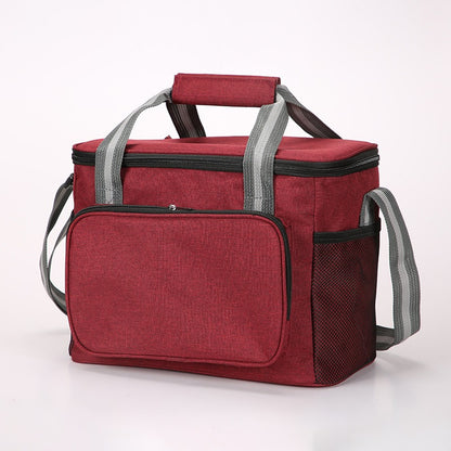 Heat Preservation Bag Thickened Outdoor Oxford Cloth Ice Bag Heat Preservation Cold Preservation Large Capacity Portable Lunch Bag