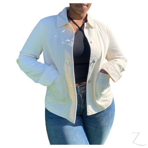 Ladies Super Strong Denim Jacket With Patch Pockets | "MS" - B Grade
