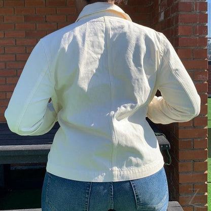 Ladies Super Strong Denim Jacket With Patch Pockets | "MS" - B Grade