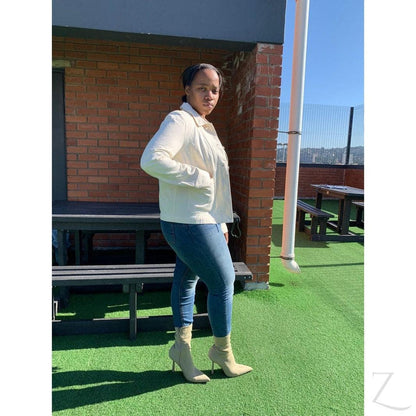 Ladies Super Strong Denim Jacket With Patch Pockets | "MS" - B Grade
