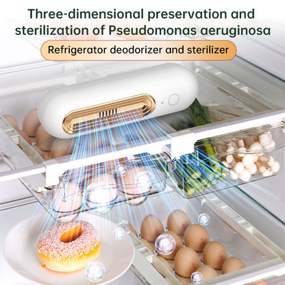 Ozoori Rechargeable Fridge Deodorizer – Odor Eliminator for Kitchen, Freezer & Food Storage