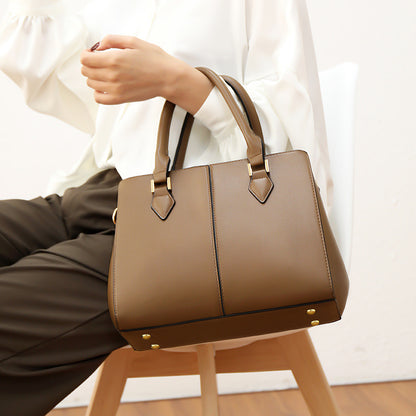 Mid-Aged Women's Bag Elegant Mother's Handbag Lady's Tote Bag