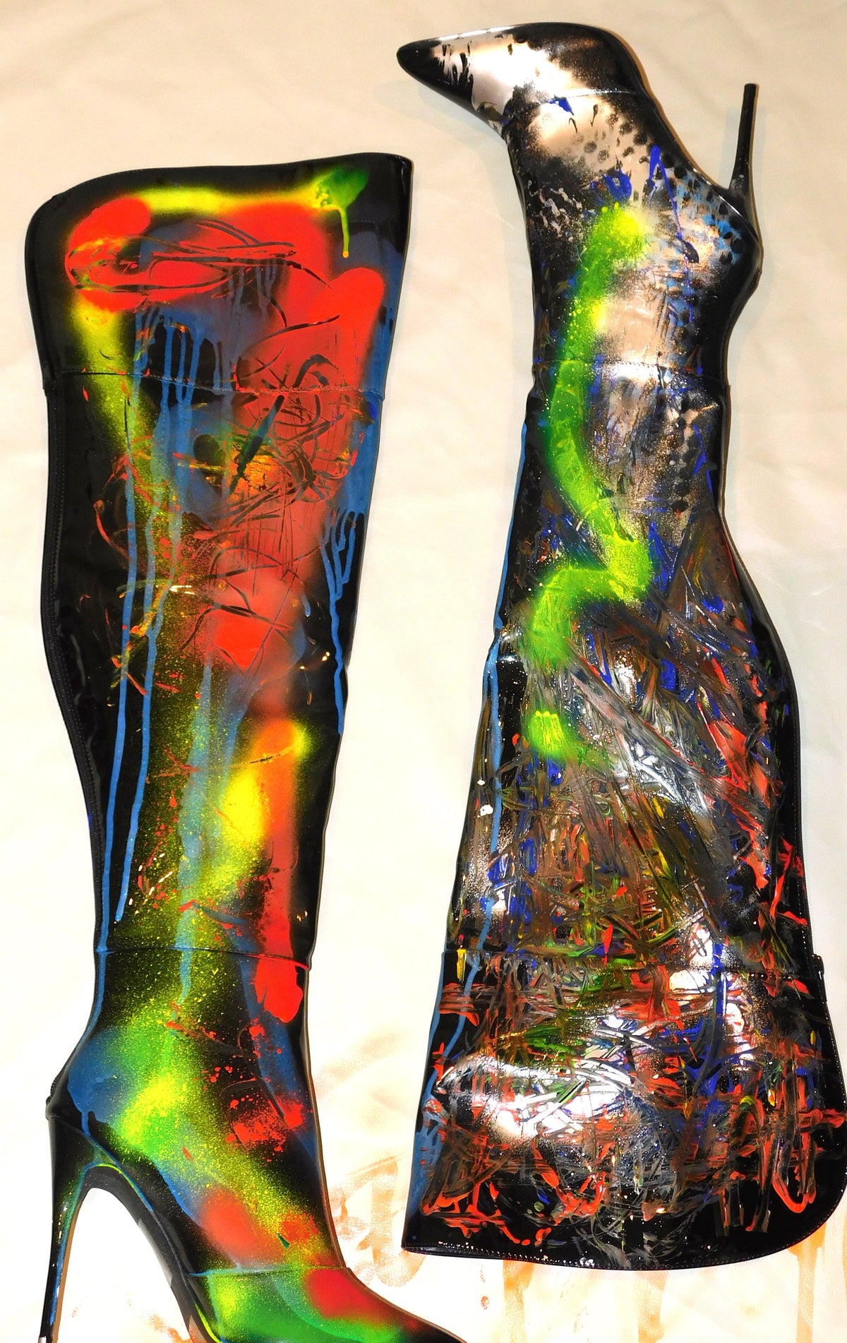 NOUVEAU BLACK CUSTOM BOOT | FIREBODY FOOTWEAR®