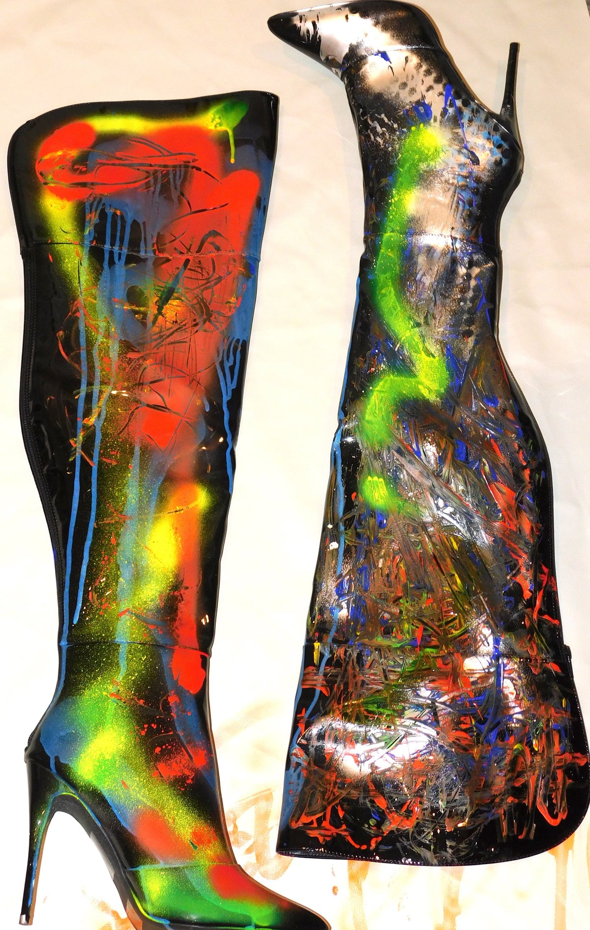 NOUVEAU BLACK CUSTOM BOOT | FIREBODY FOOTWEAR®