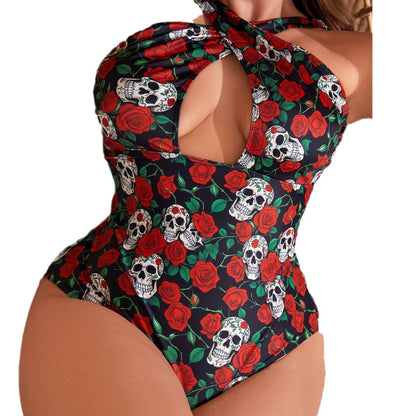 Adjustable shoulder strap sexy bikini