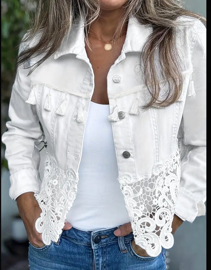 Spring Summer New Style Denim Jacket for Women Short Height Friendly