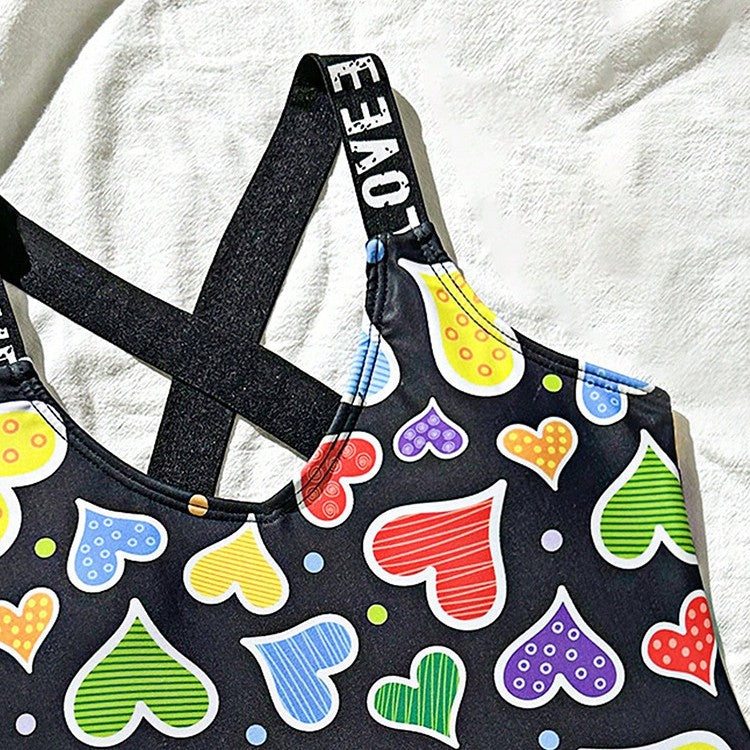 Cute Printed One-Piece Swimwear for Girls