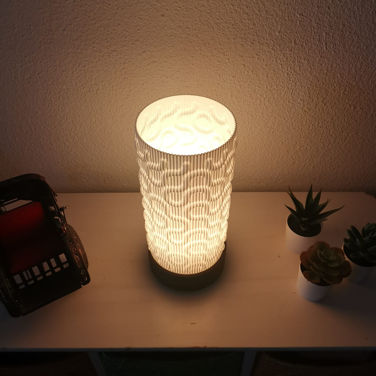 FlowGlow Portable Table Lamp