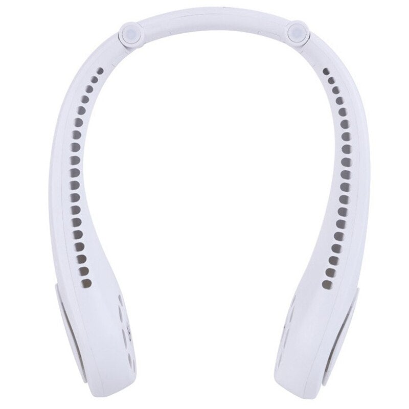 2 In 1 Bluetooth Portable Neck Fan With Bluetooth Speakers